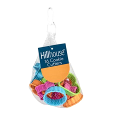 Plastic Cookie Cutters - set of 16 